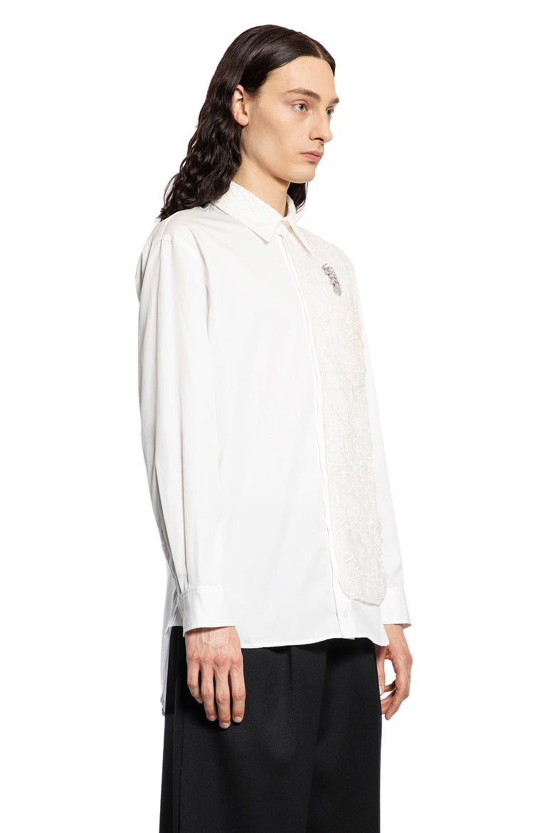 SIMONE ROCHA MAN WHITE SHIRTS