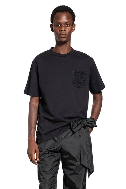 Antonioli SIMONE ROCHA MAN BLACK T-SHIRTS & TANK TOPS