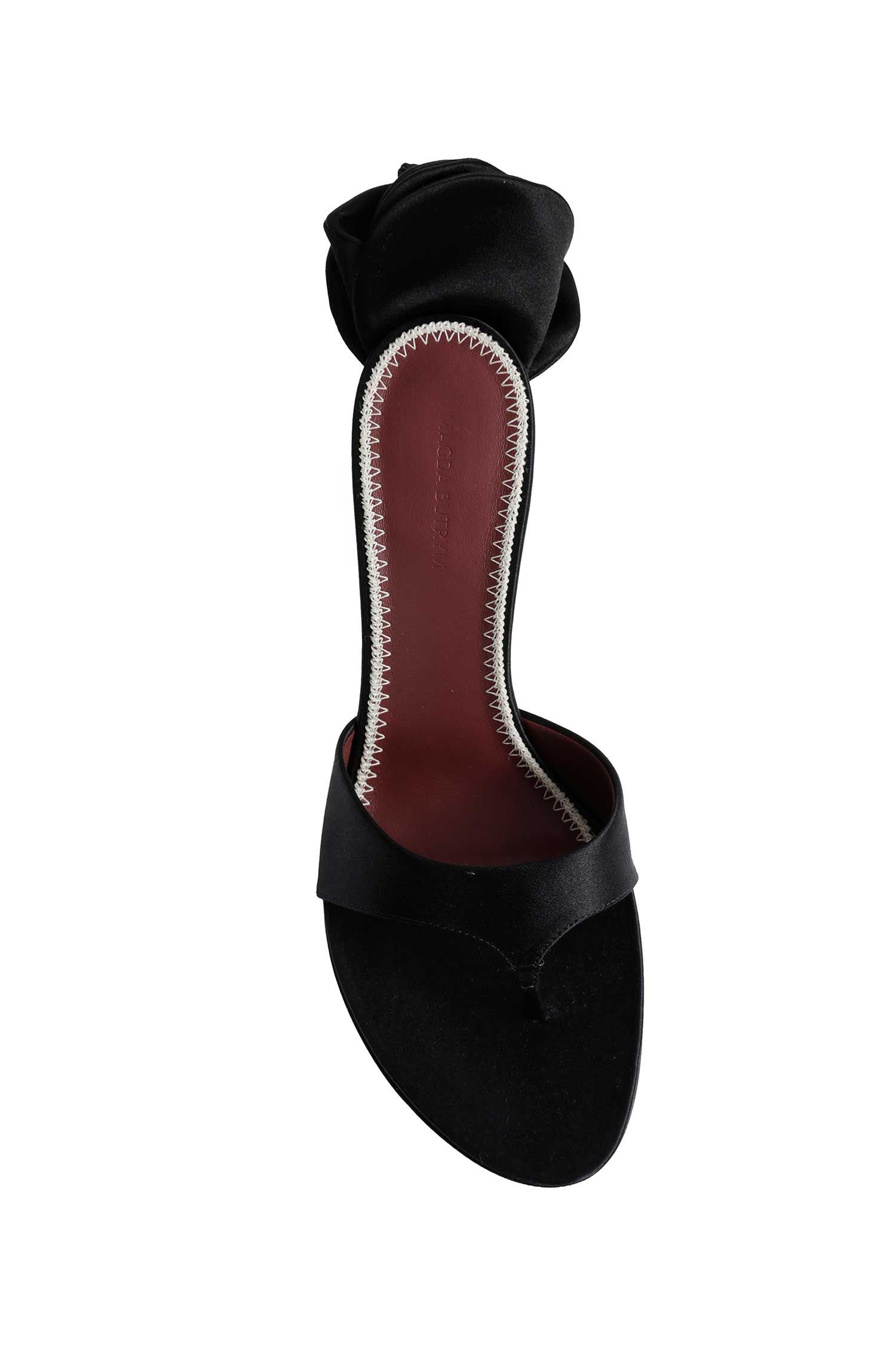Satin Thong Sandals