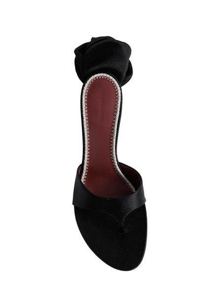 Satin Thong Sandals