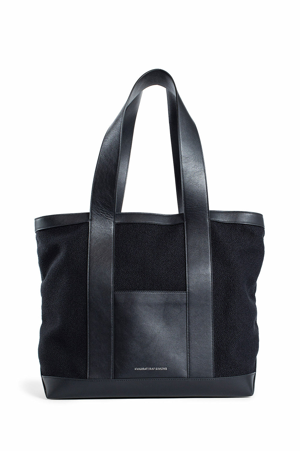 KVADRAT/ RAF SIMONS UNISEX BLACK TOTE BAGS