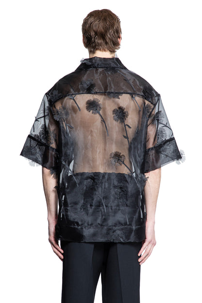 SIMONE ROCHA MAN BLACK SHIRTS