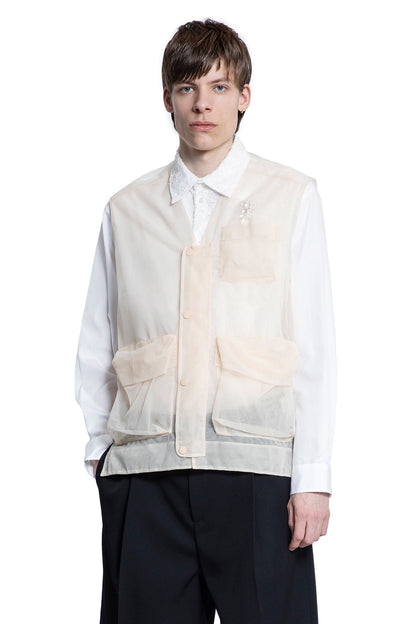 SIMONE ROCHA MAN PINK VESTS