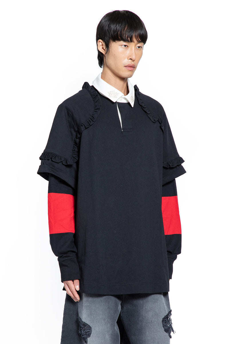 Layered Ruffle Rugby Shirt - Antonioli.eu