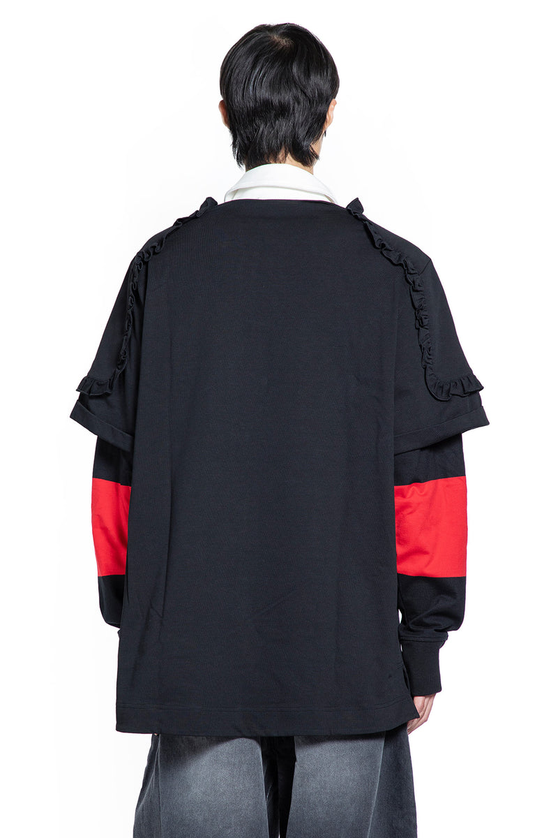 Layered Ruffle Rugby Shirt - Antonioli.eu