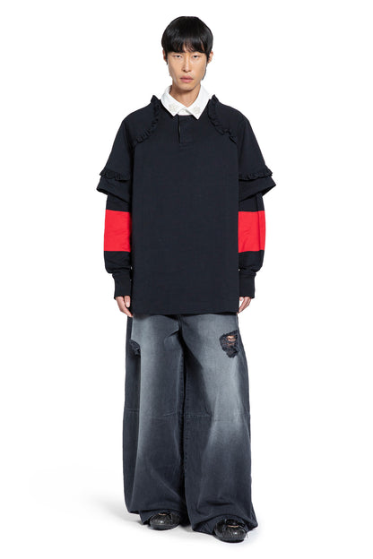 Layered Ruffle Rugby Shirt