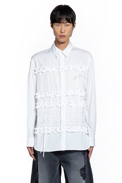Ribbon Trim Easy Shirt