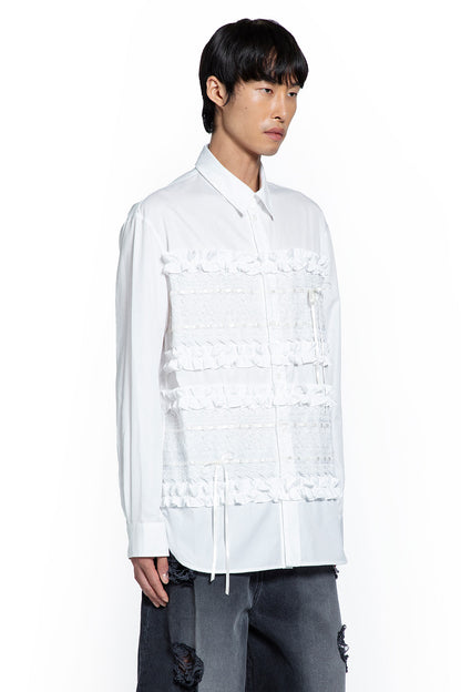 Ribbon Trim Easy Shirt