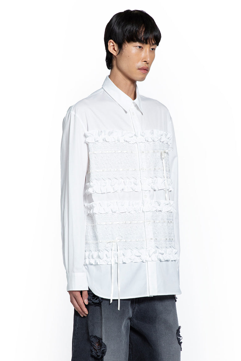 Ribbon Trim Easy Shirt