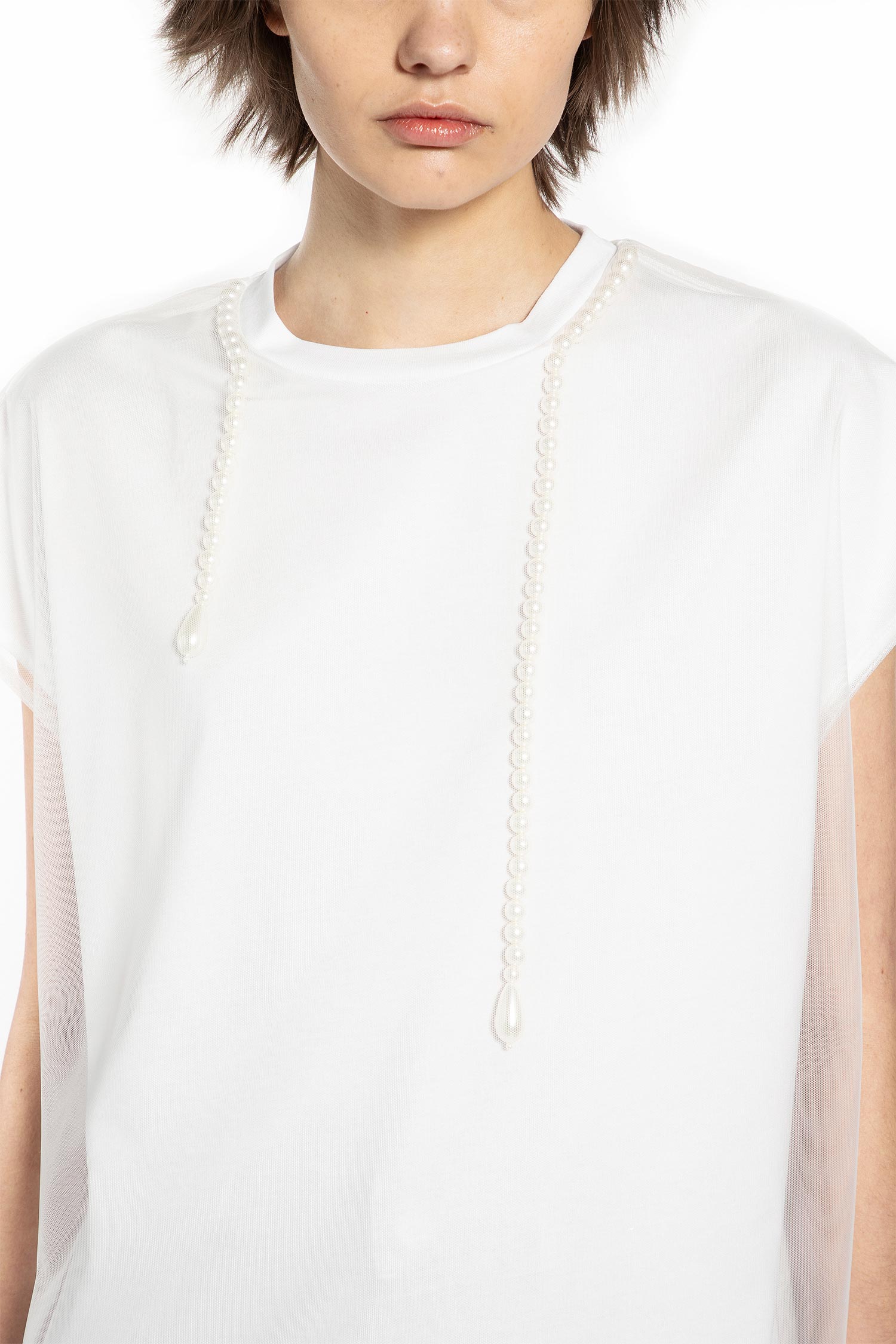 Layered Liquid Smock T-Shirt