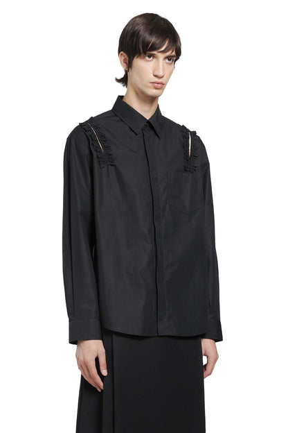 Ruffle Slash Shirt