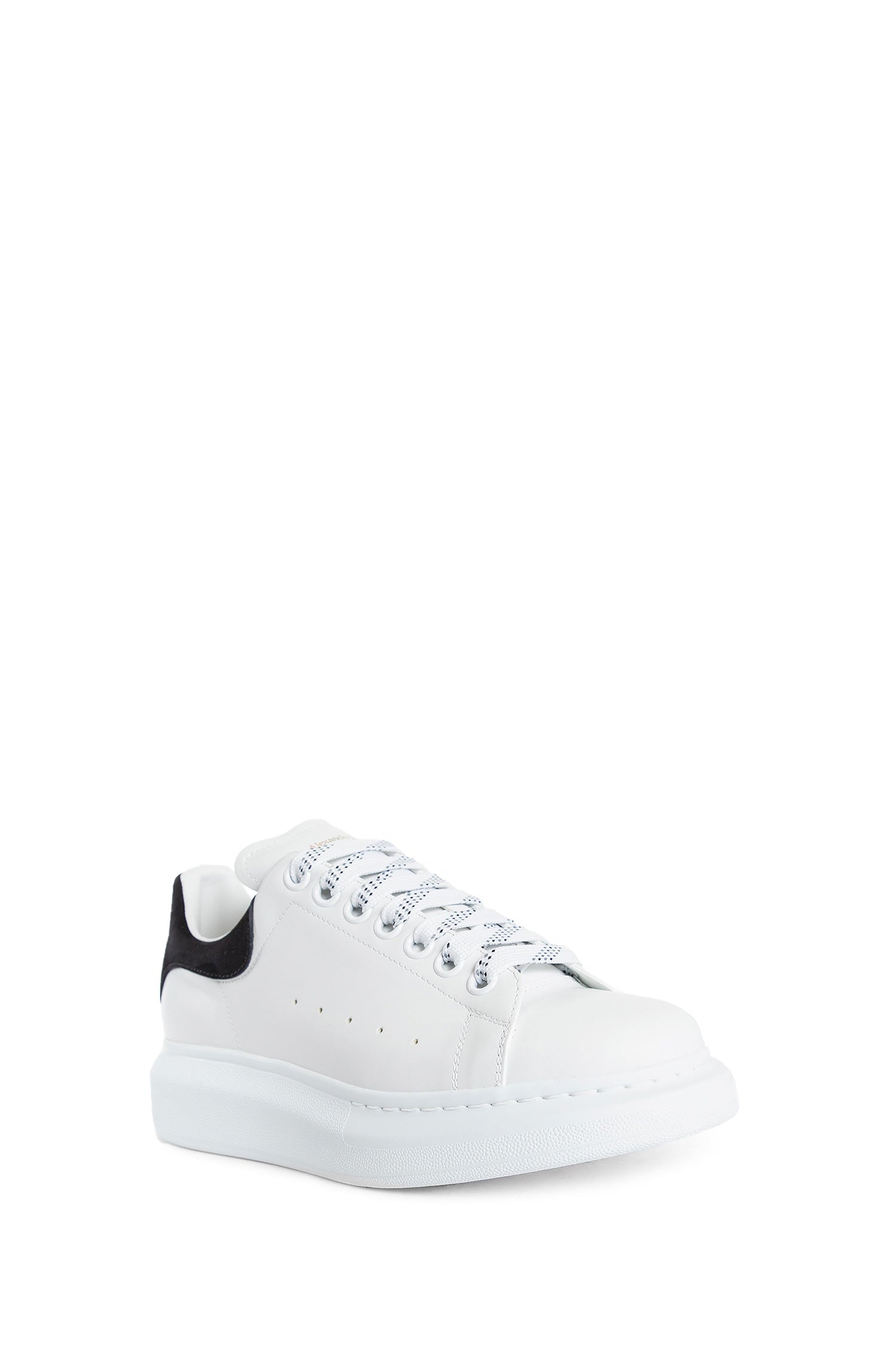 MCQUEEN Oversized Leather Sneakers woman