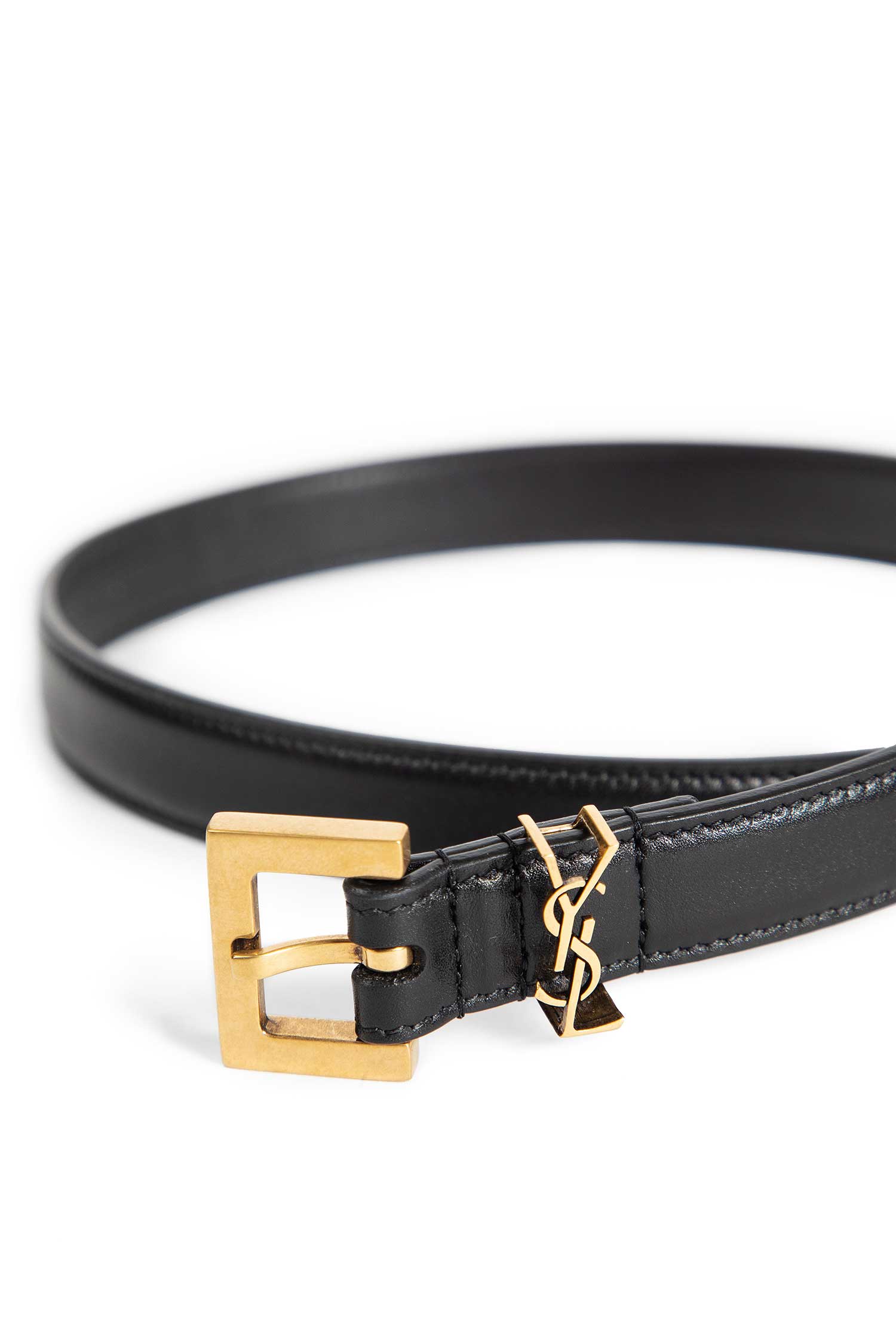 Cassandre Thin Belt in Leather