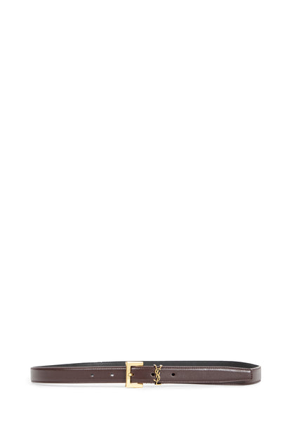 SAINT LAURENT WOMAN BROWN BELTS