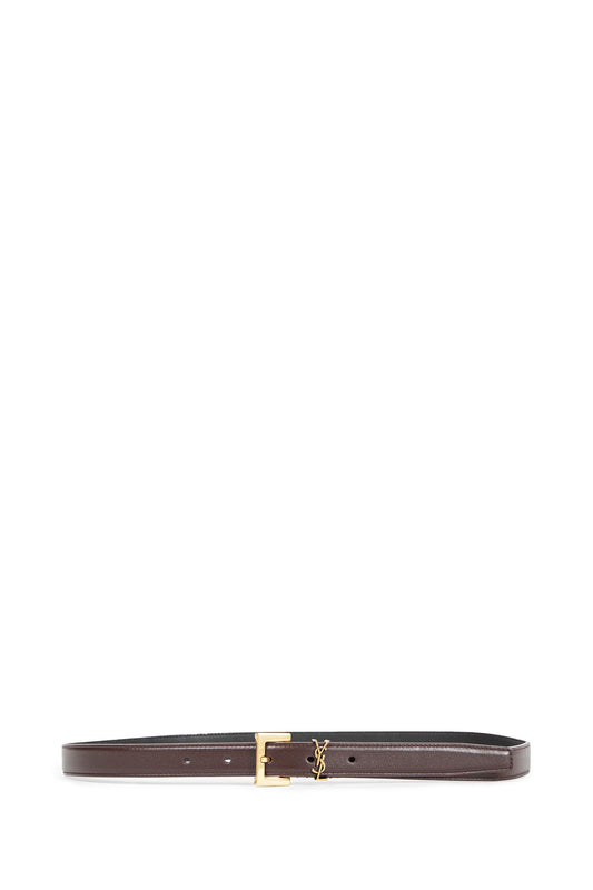 SAINT LAURENT WOMAN BROWN BELTS
