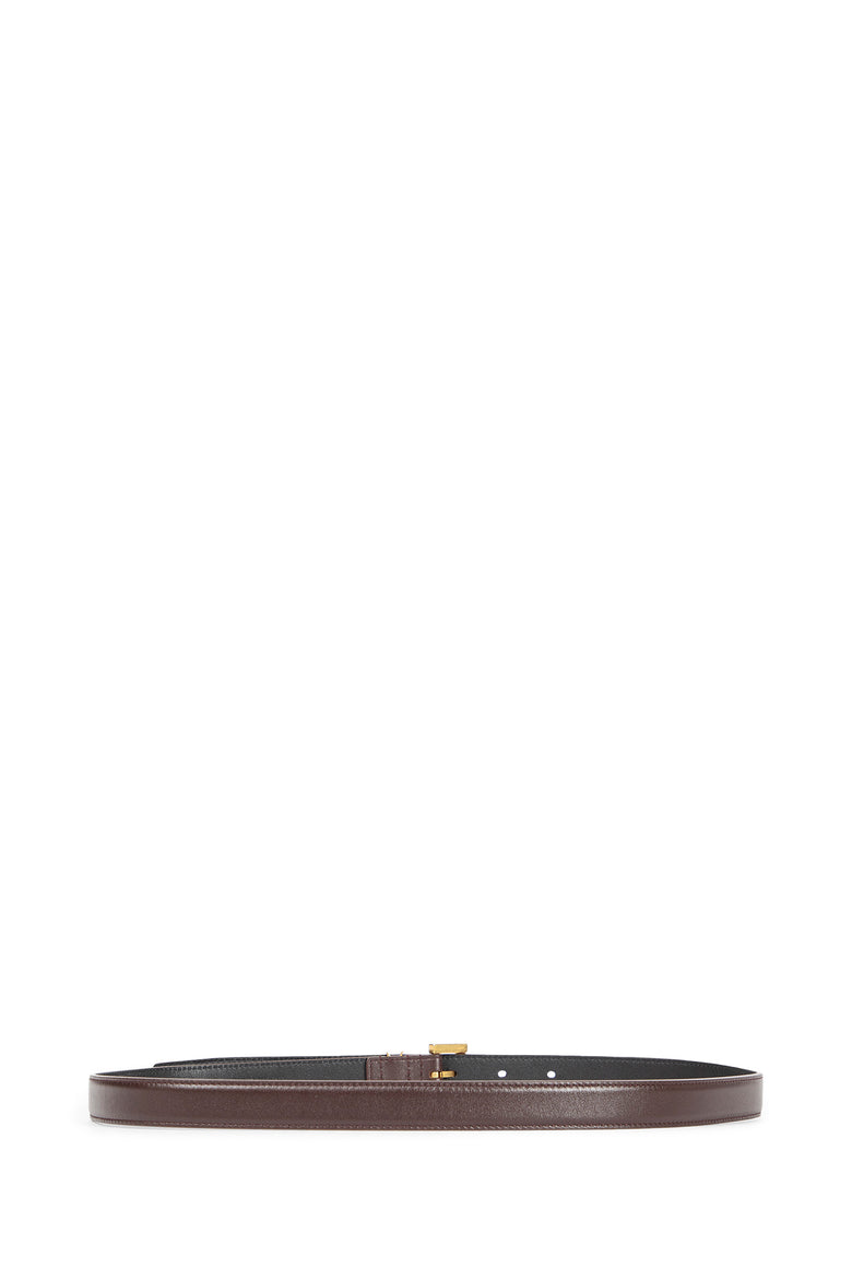 SAINT LAURENT WOMAN BROWN BELTS