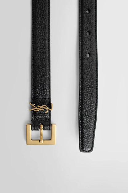SAINT LAURENT WOMAN BLACK BELTS - Antonioli.eu