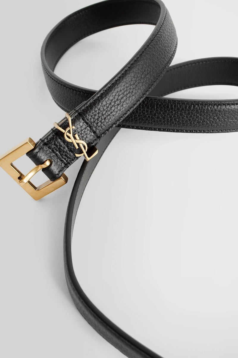 SAINT LAURENT SAINT LAURENT WOMAN BLACK BELTS woman
