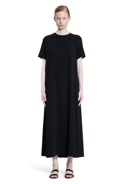 THE ROW WOMAN BLACK DRESSES