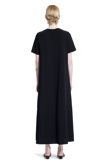 THE ROW WOMAN BLACK DRESSES