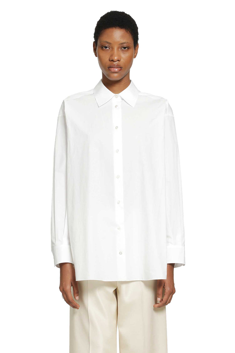 
              THE ROW Luka Cotton Poplin Shirt woman
            