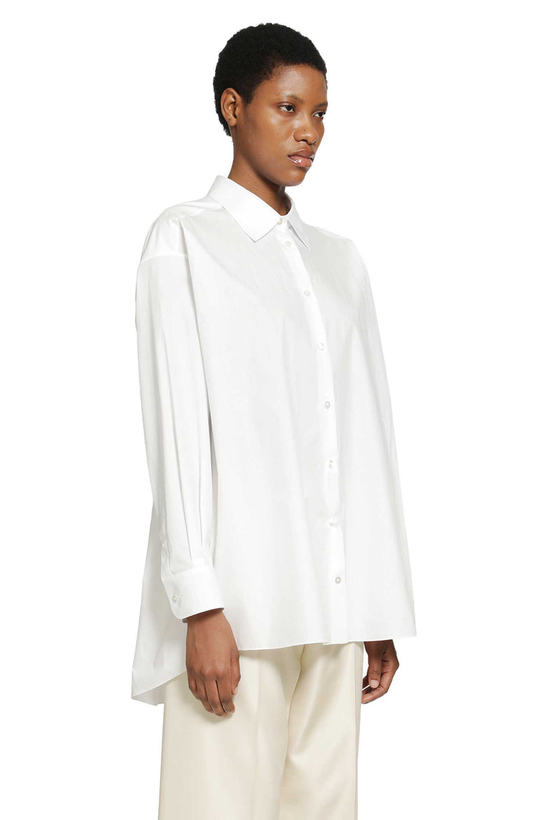 
              THE ROW Luka Cotton Poplin Shirt woman
            
