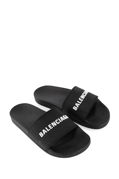 BALENCIAGA MAN BLACK SANDALS & SLIDES