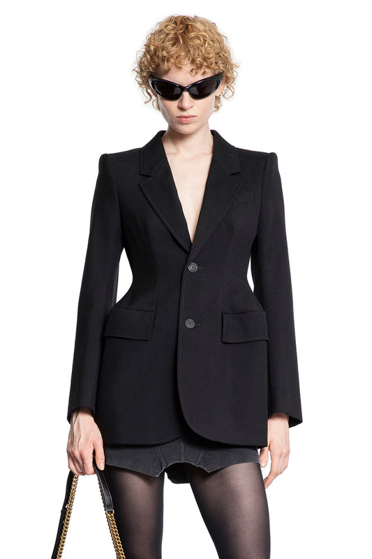Hourglass Blazer in Wool Twill - Antonioli.eu