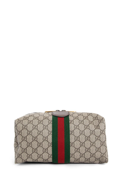 GUCCI UNISEX BEIGE CLUTCHES & POUCHES