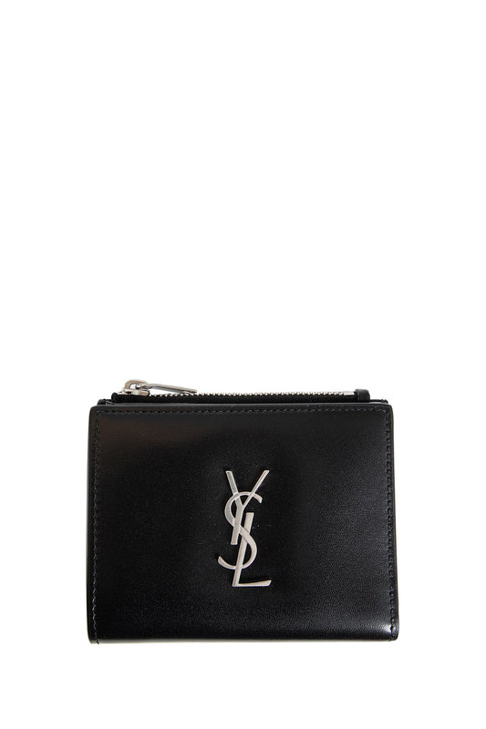 SAINT LAURENT MAN BLACK WALLETS & CARDHOLDERS