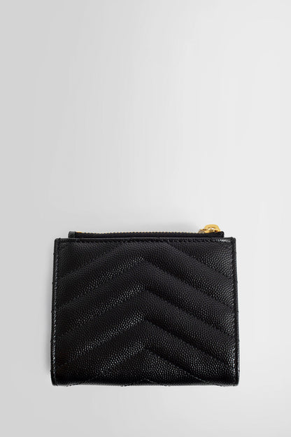 SAINT LAURENT WOMAN BLACK WALLETS & CARDHOLDERS