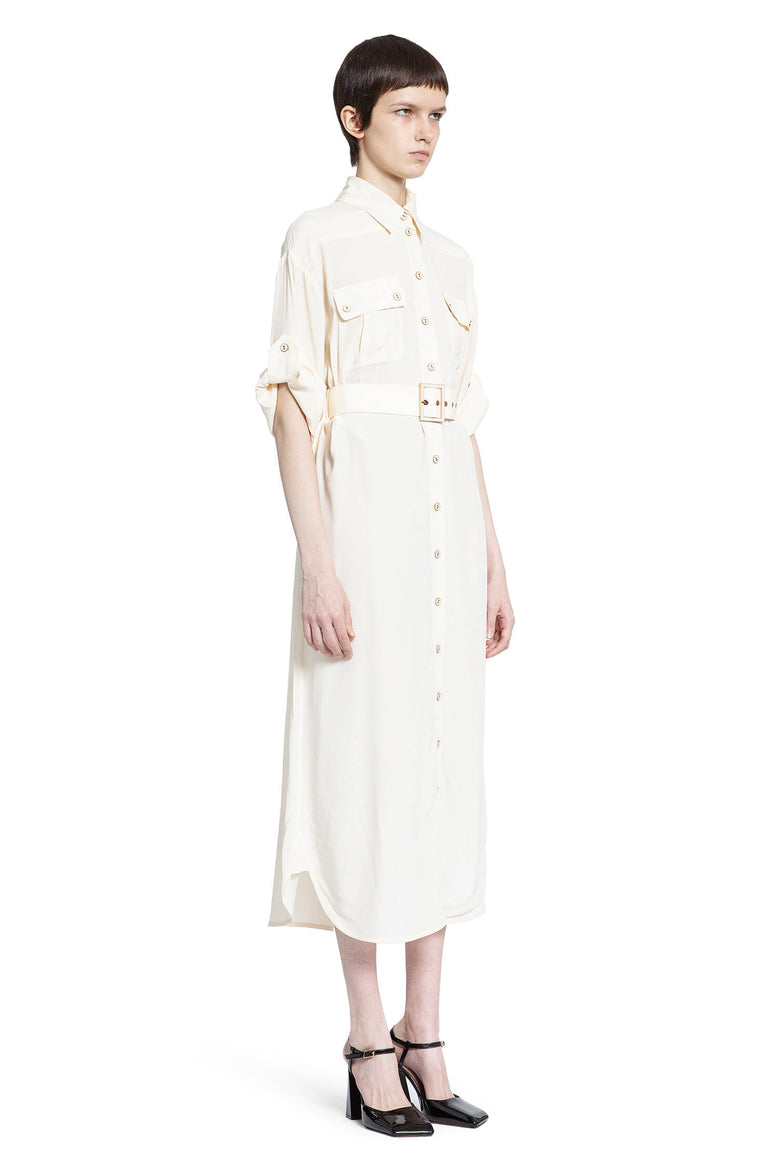 ZIMMERMANN WOMAN OFF-WHITE DRESSES