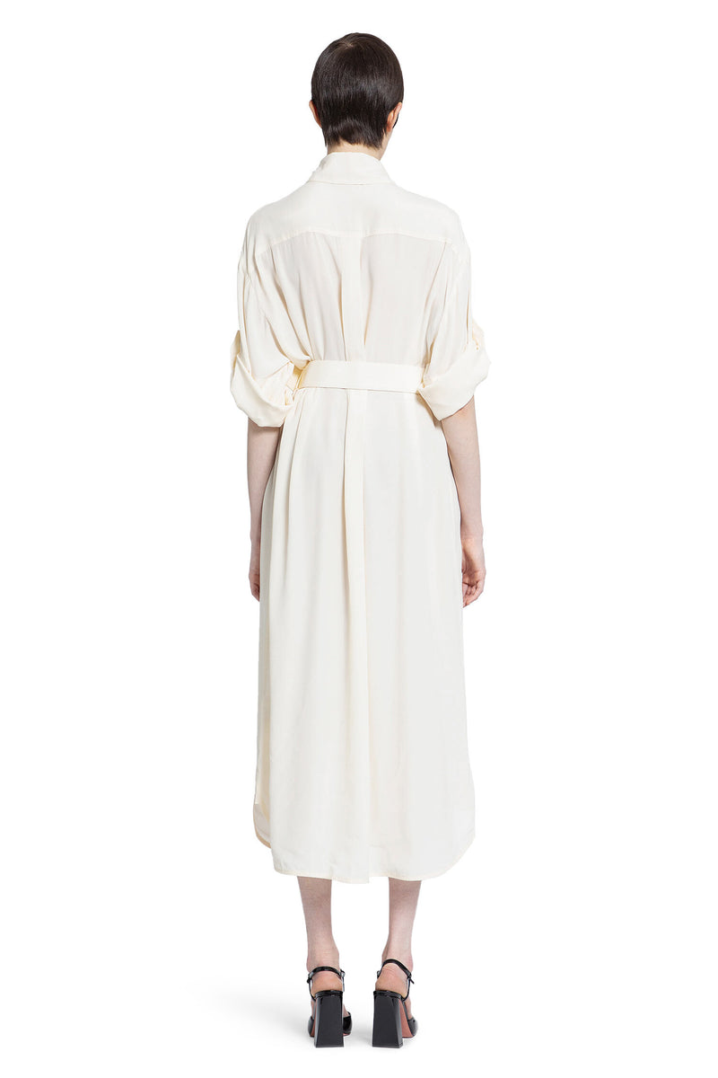 ZIMMERMANN WOMAN OFF-WHITE DRESSES