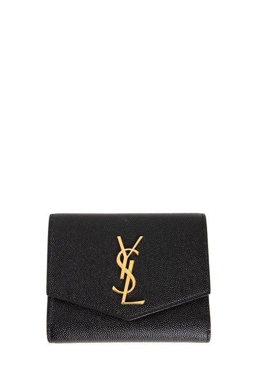 SAINT LAURENT WOMAN BLACK WALLETS & CARDHOLDERS