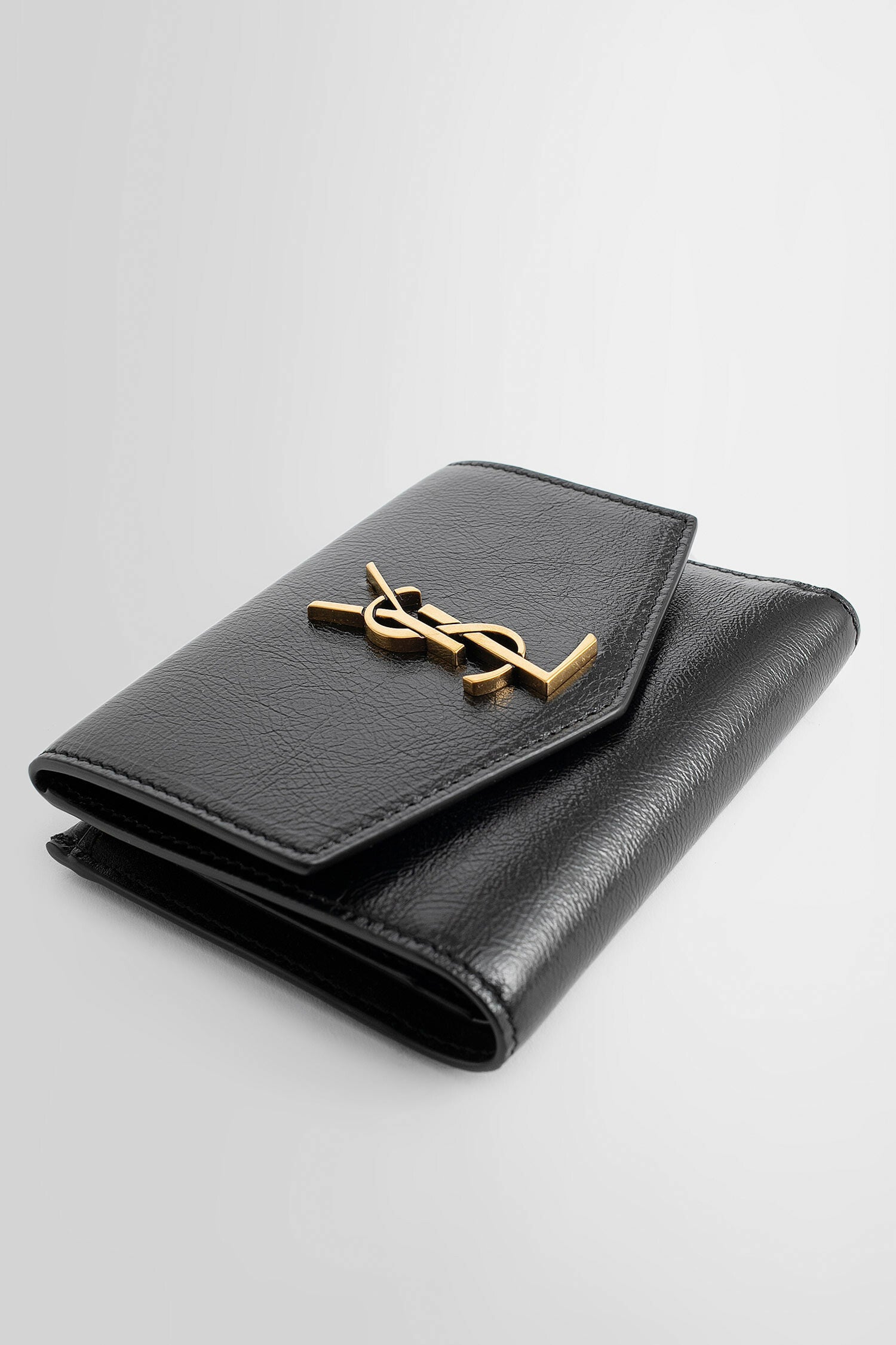 SAINT LAURENT WOMAN BLACK WALLETS & CARDHOLDERS