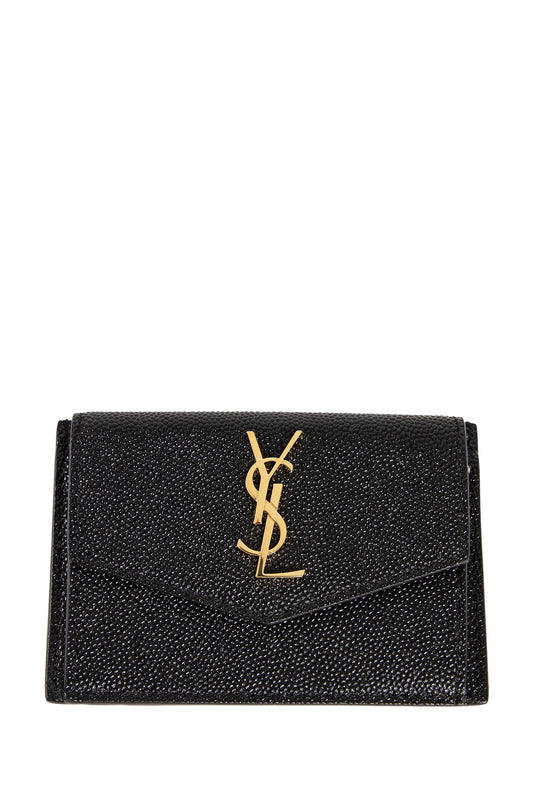 SAINT LAURENT WOMAN BLACK WALLETS & CARDHOLDERS