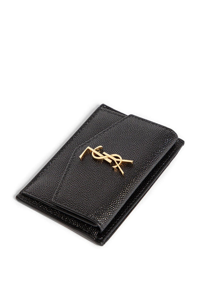 SAINT LAURENT WOMAN BLACK WALLETS & CARDHOLDERS - Antonioli.eu