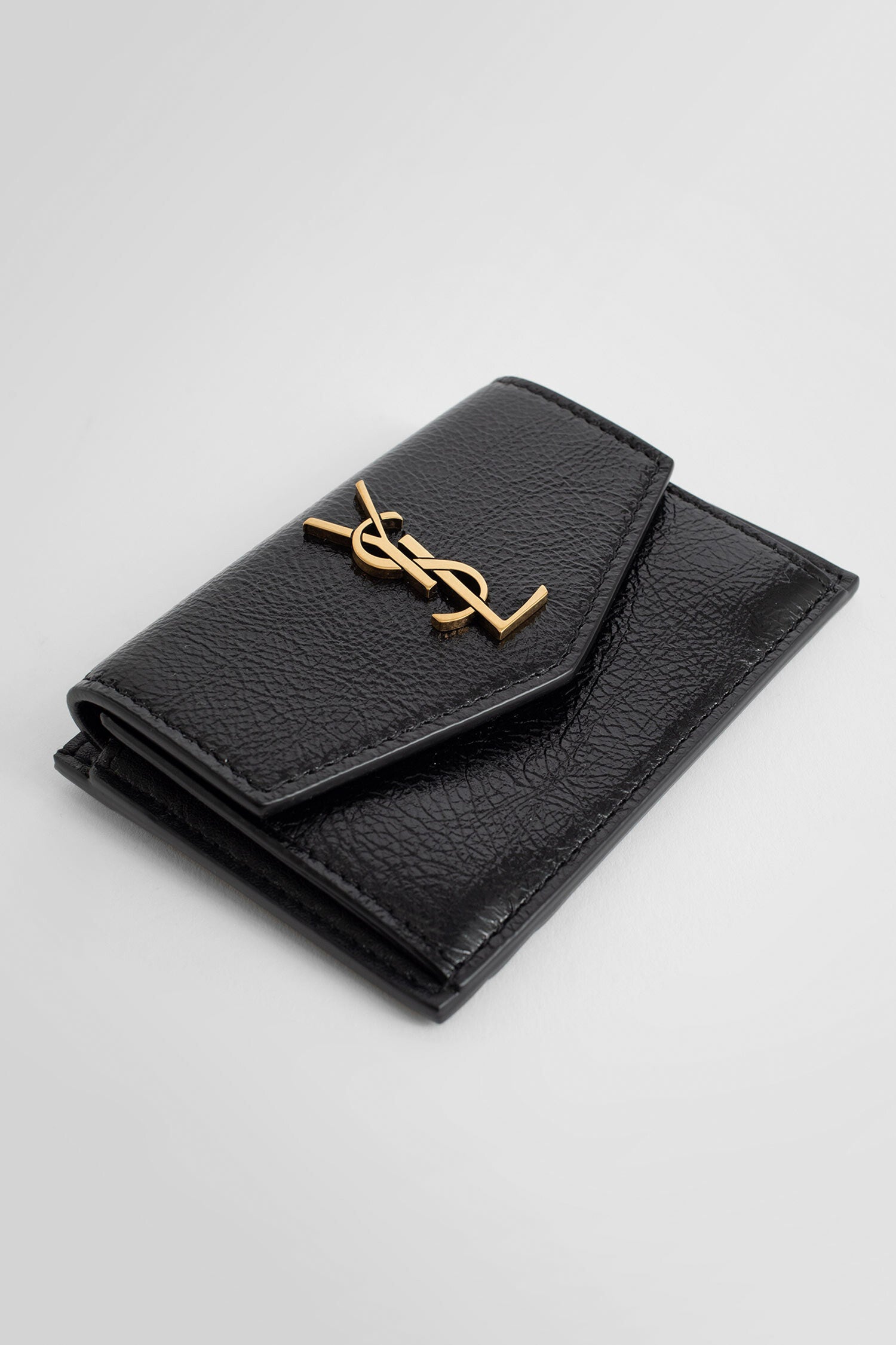 SAINT LAURENT WOMAN BLACK WALLETS & CARDHOLDERS