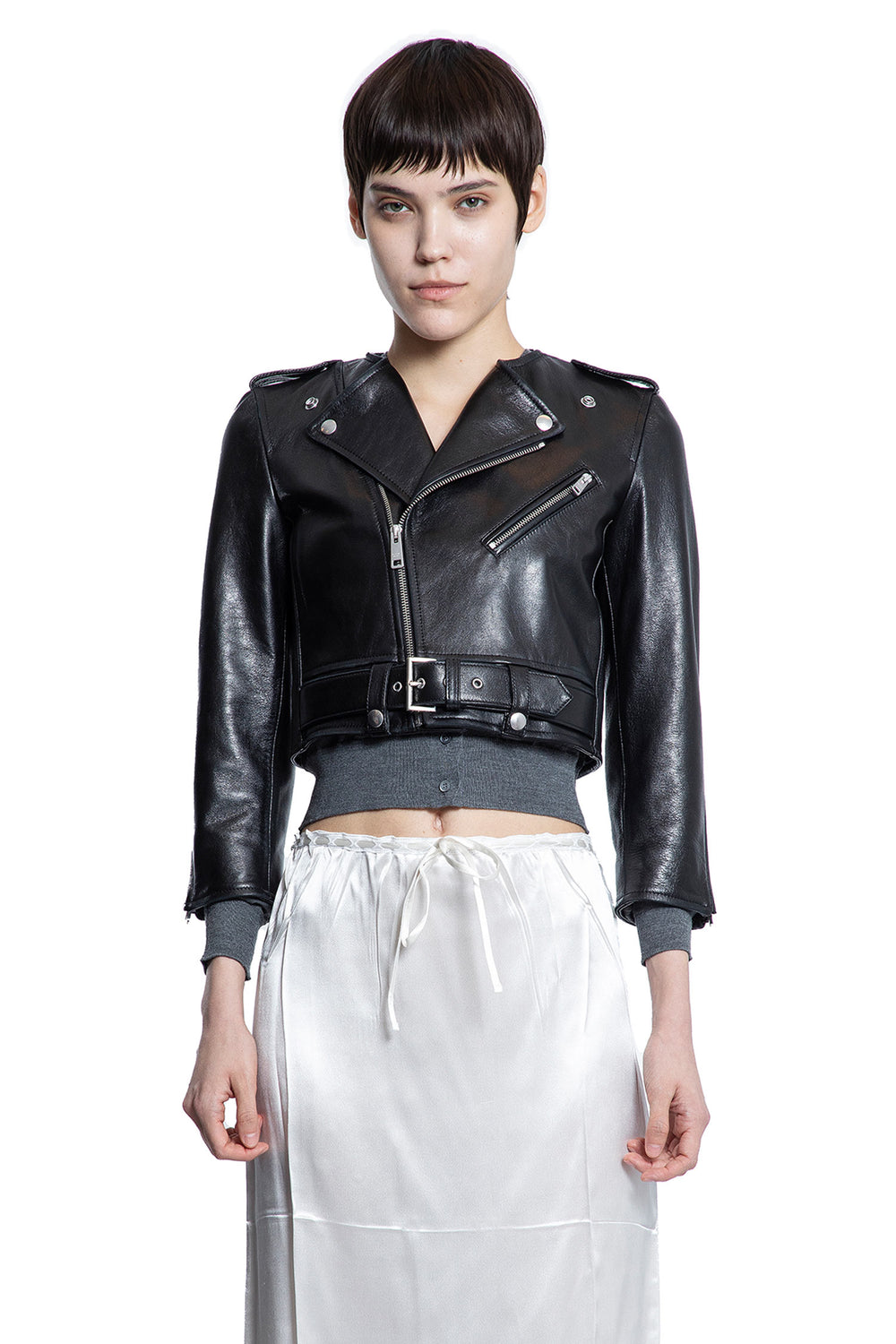 PRADA WOMAN BLACK JACKETS