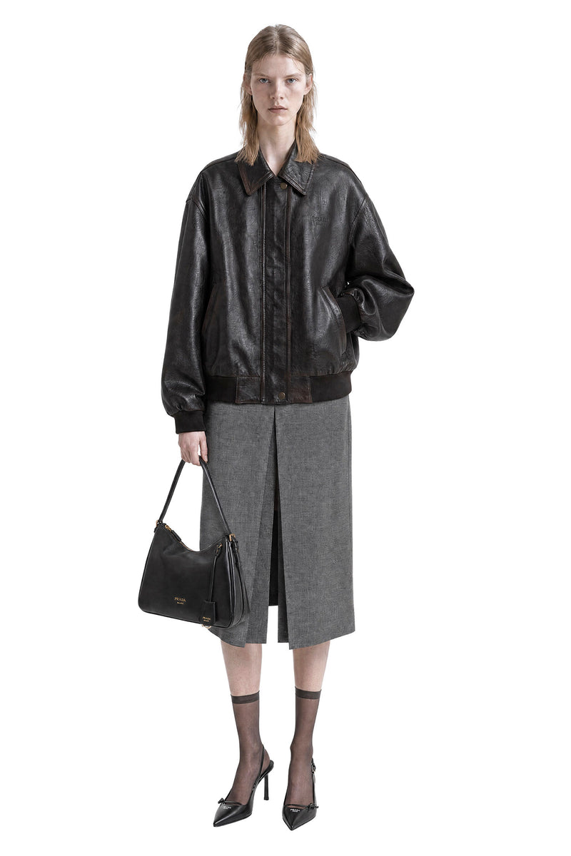PRADA Nappa Leather Jacket woman