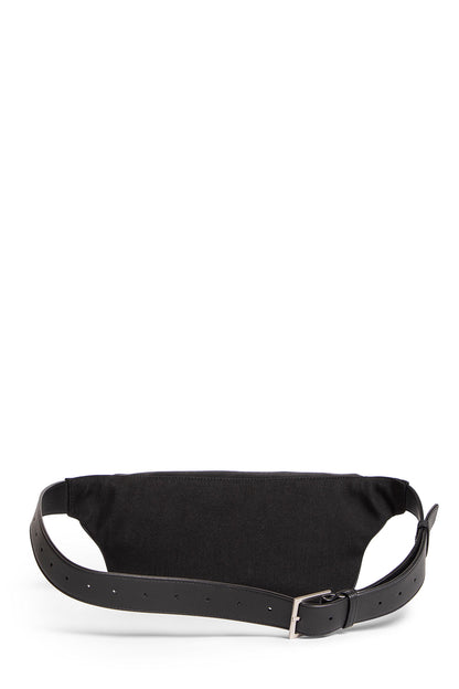 SAINT LAURENT MAN BLACK FANNY PACKS