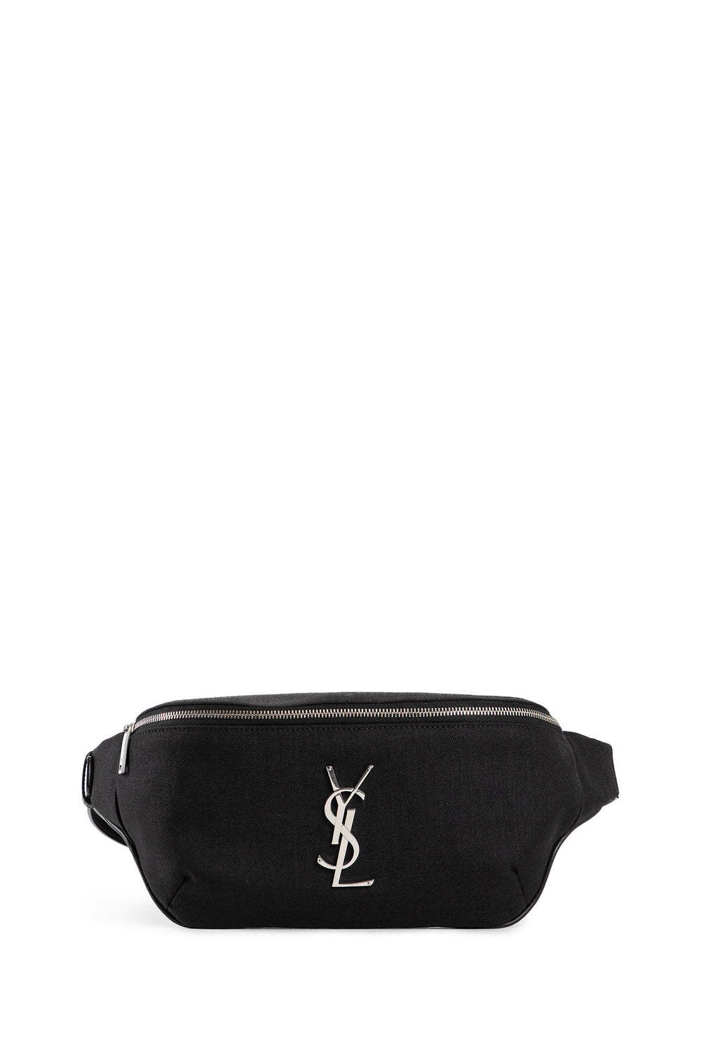 SAINT LAURENT MAN BLACK FANNY PACKS