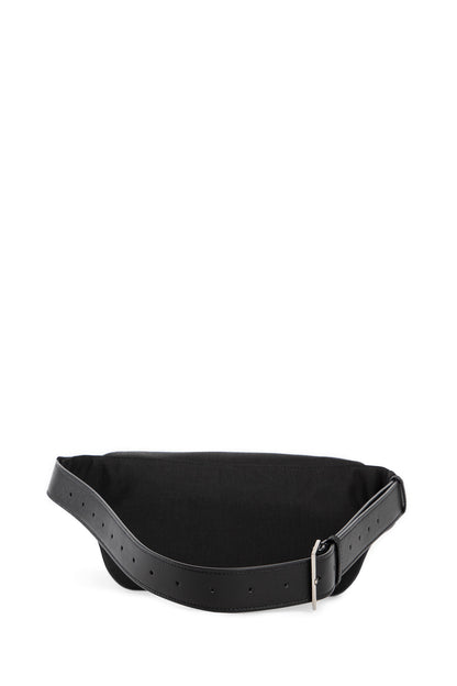 SAINT LAURENT MAN BLACK FANNY PACKS