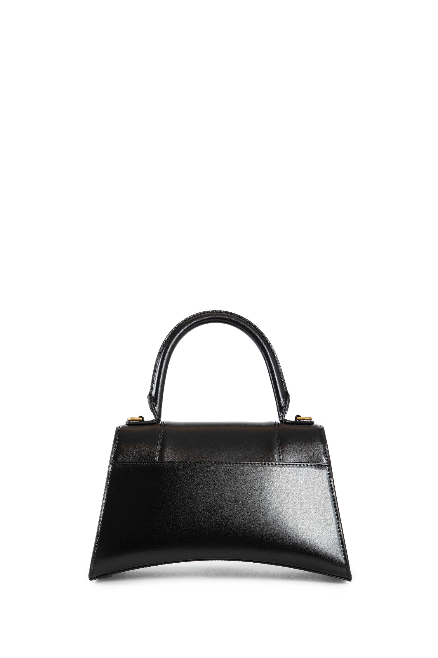 BALENCIAGA WOMAN BLACK TOP HANDLE BAGS