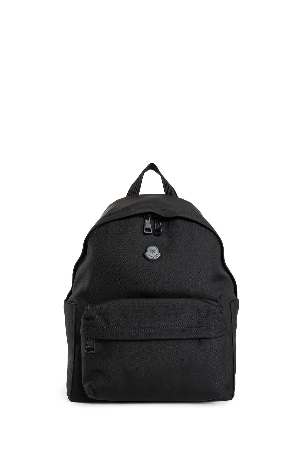 MONCLER MAN BLACK BACKPACKS & TRAVEL BAGS