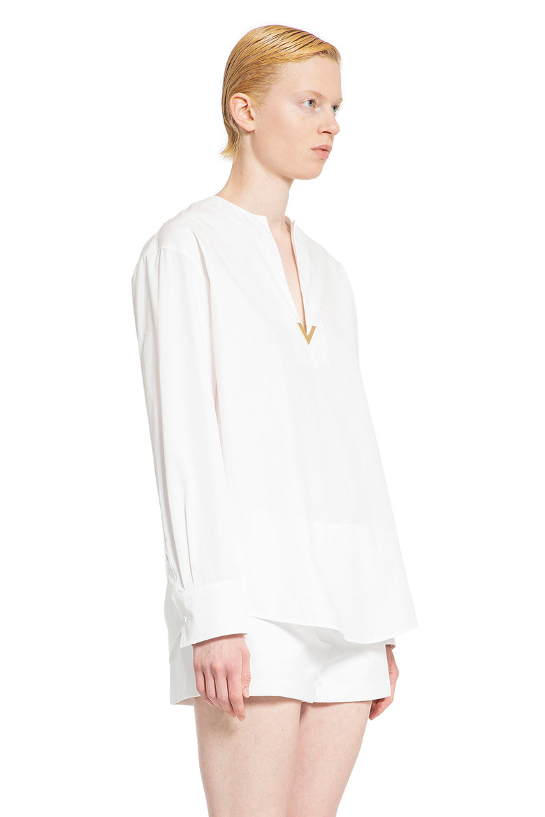 VALENTINO WOMAN WHITE SHIRTS