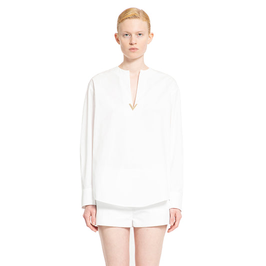 VALENTINO WOMAN WHITE SHIRTS