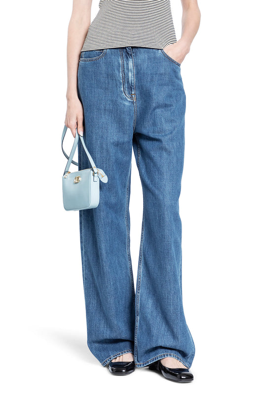 VALENTINO WOMAN BLUE JEANS