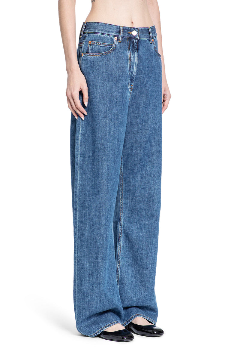 VALENTINO WOMAN BLUE JEANS