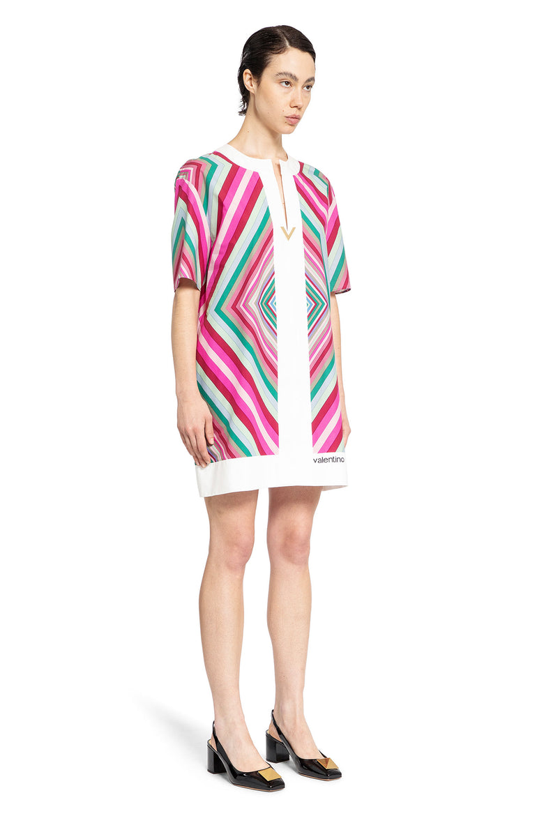 VALENTINO WOMAN MULTICOLOR DRESSES